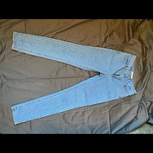 Levi’s Striped 721 High Rise Skinny